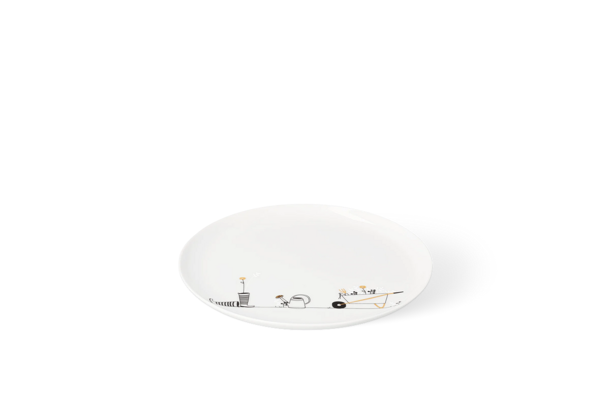 Gift plate gardening D.15cm