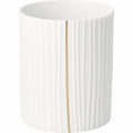 Tealight holder pleated