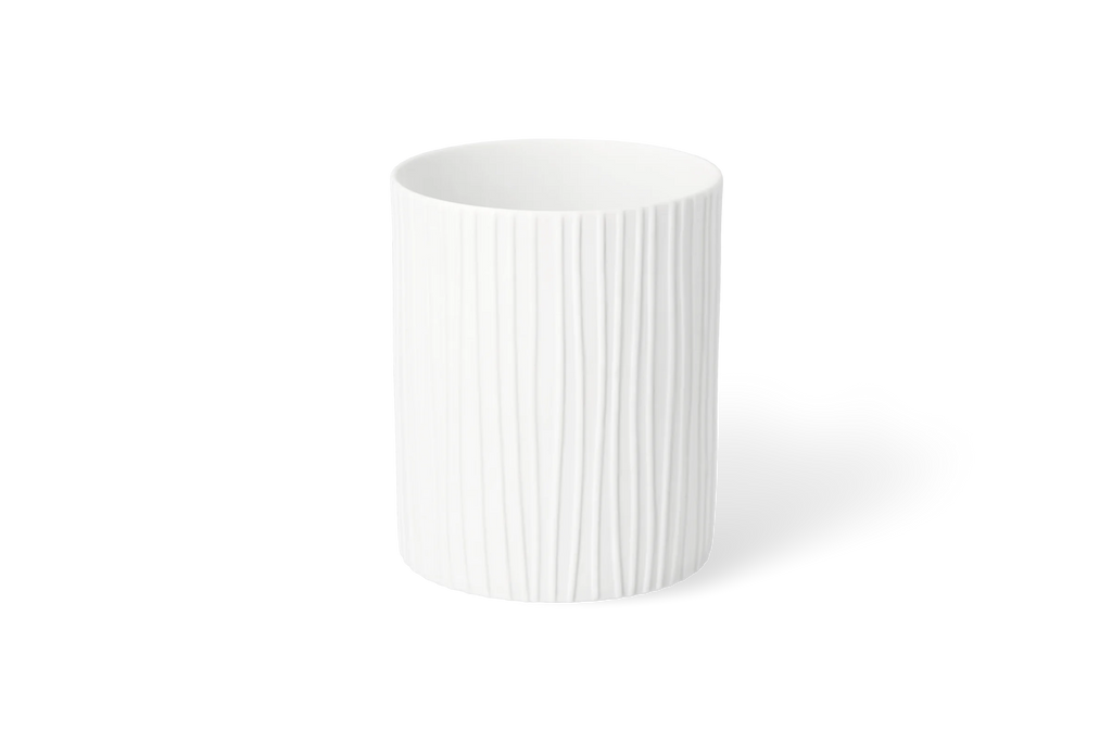 Tealight holder pleated