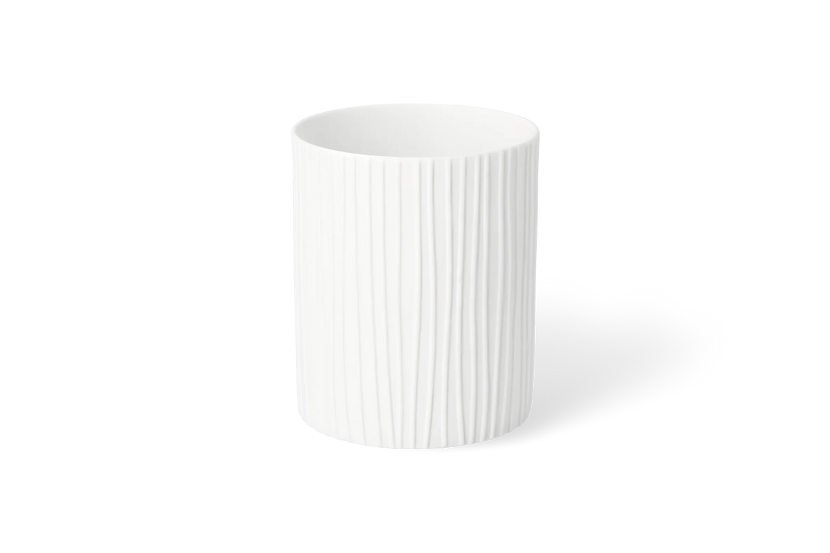 Tealight holder pleated