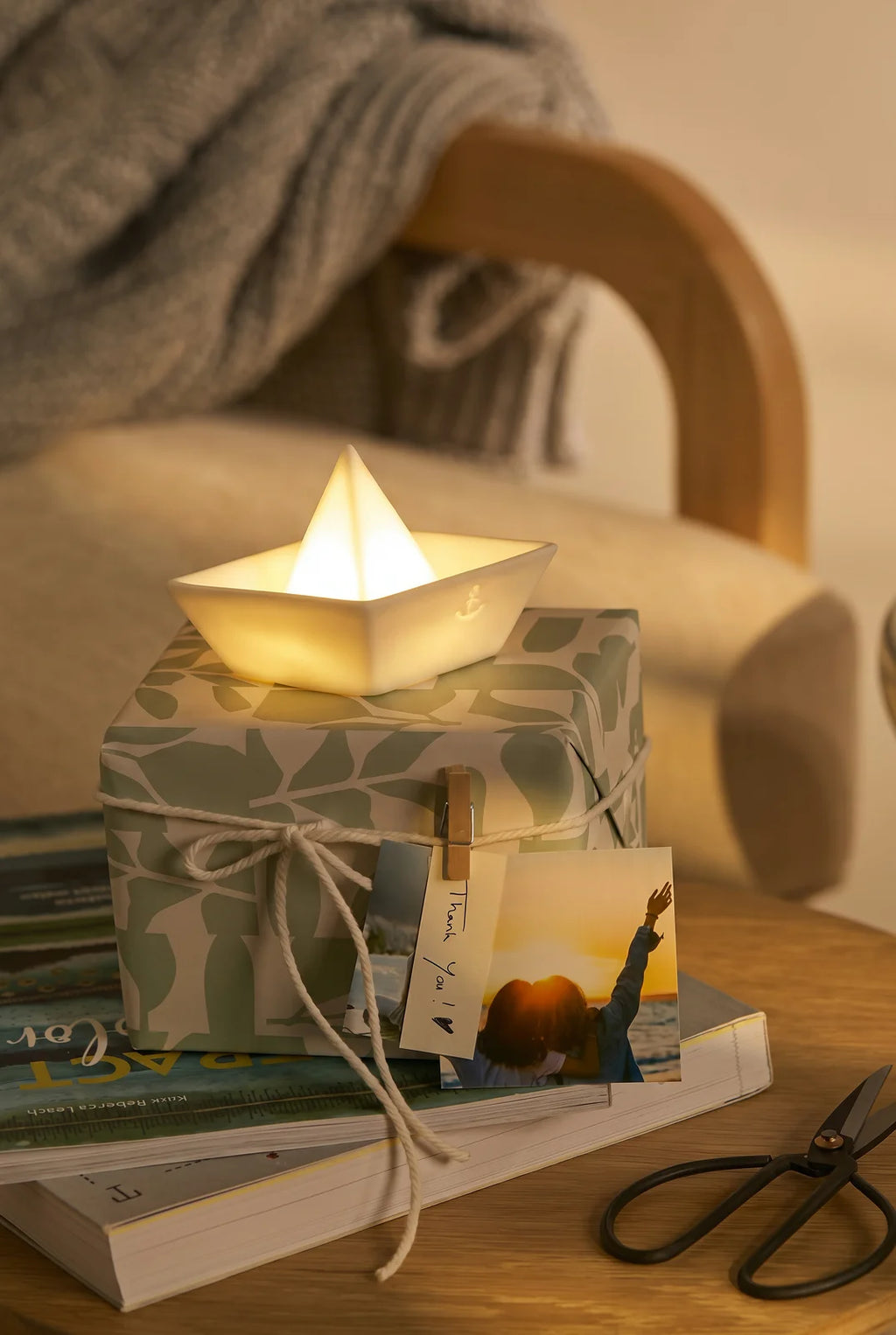 LED ship 12,5x8x7,5cm