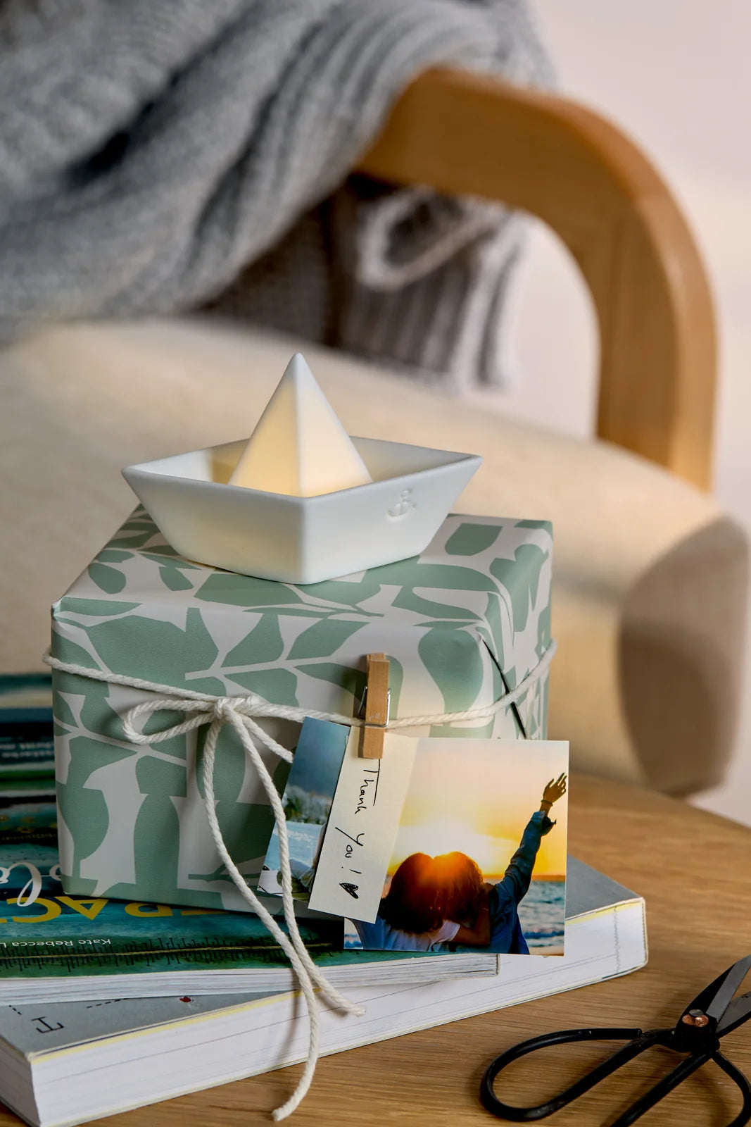 LED ship 12,5x8x7,5cm