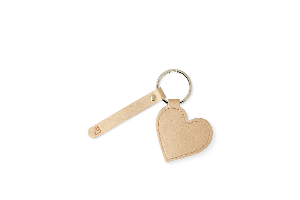 Leather Key holder Heartbeat