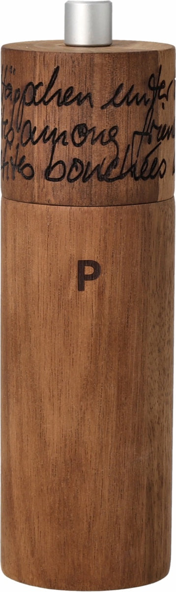 Snacks & nibbles pepper mill D.5cm H.17cm