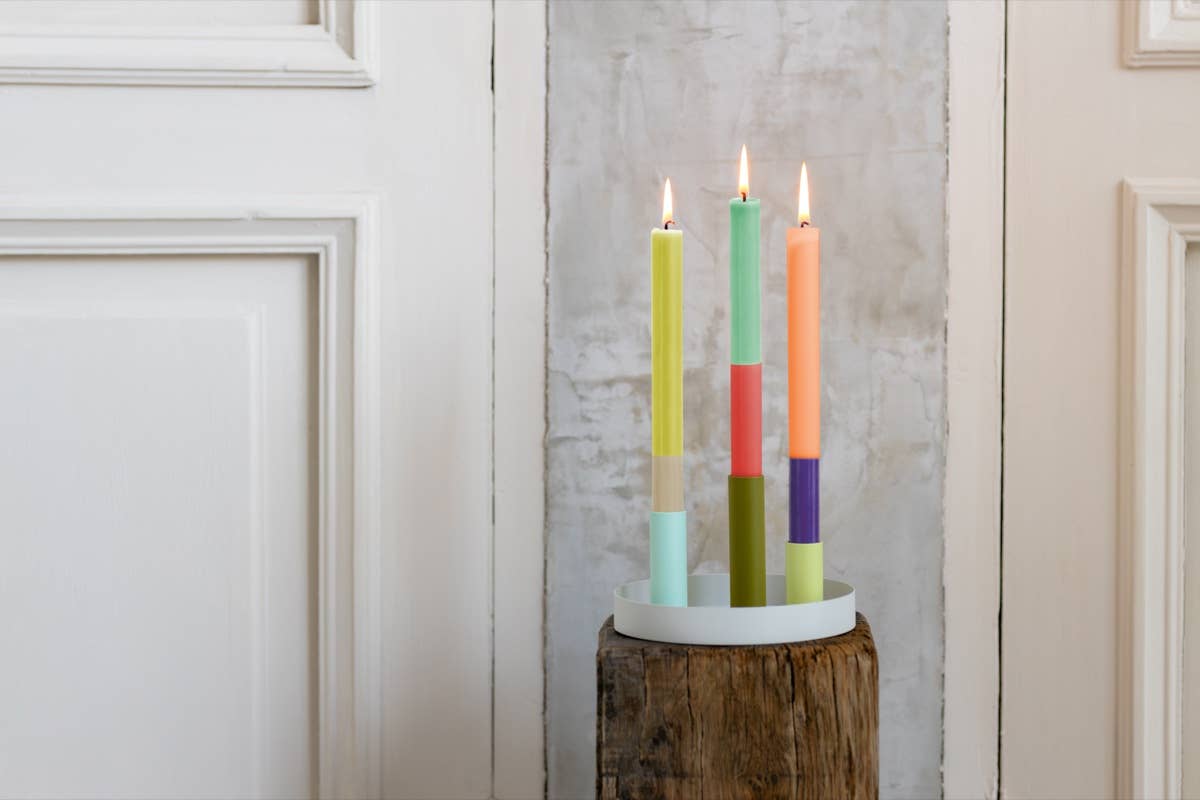 Dinner Candle Set 'Ibiza'