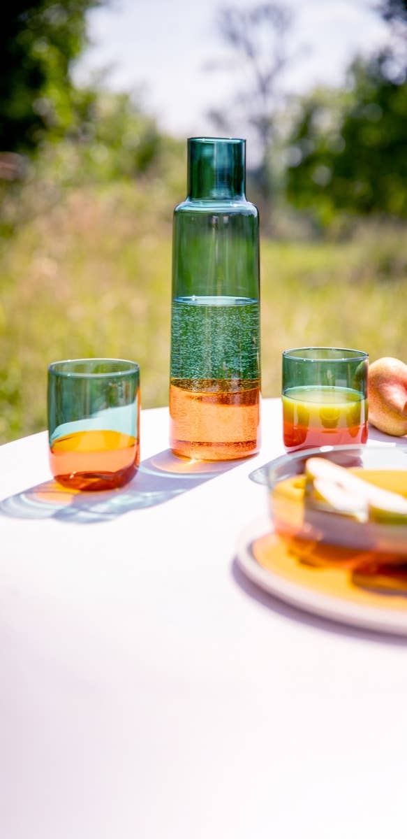 Glass carafe