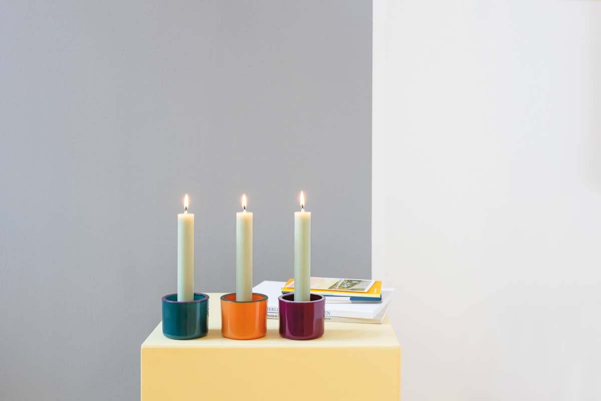 Glass lights 01, set of 3