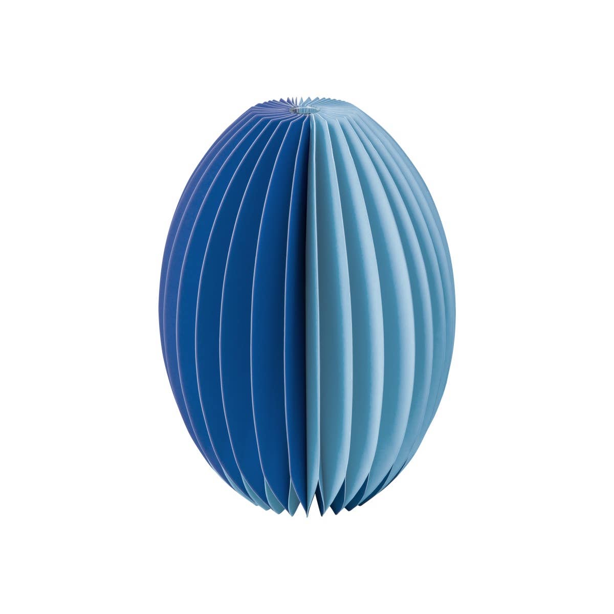 Paper vase 'Yuki' blue