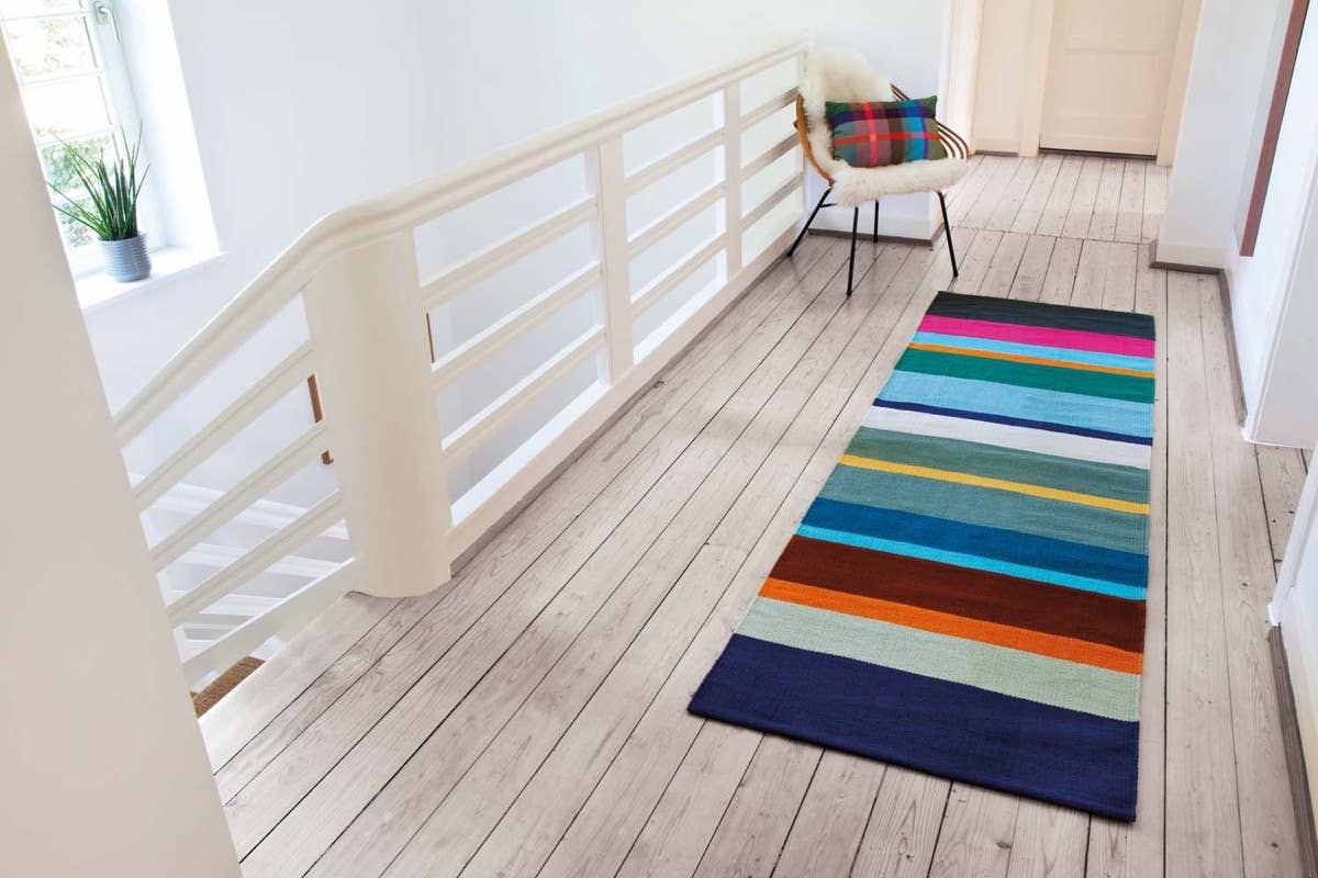 Cotton rug 'Briza', long