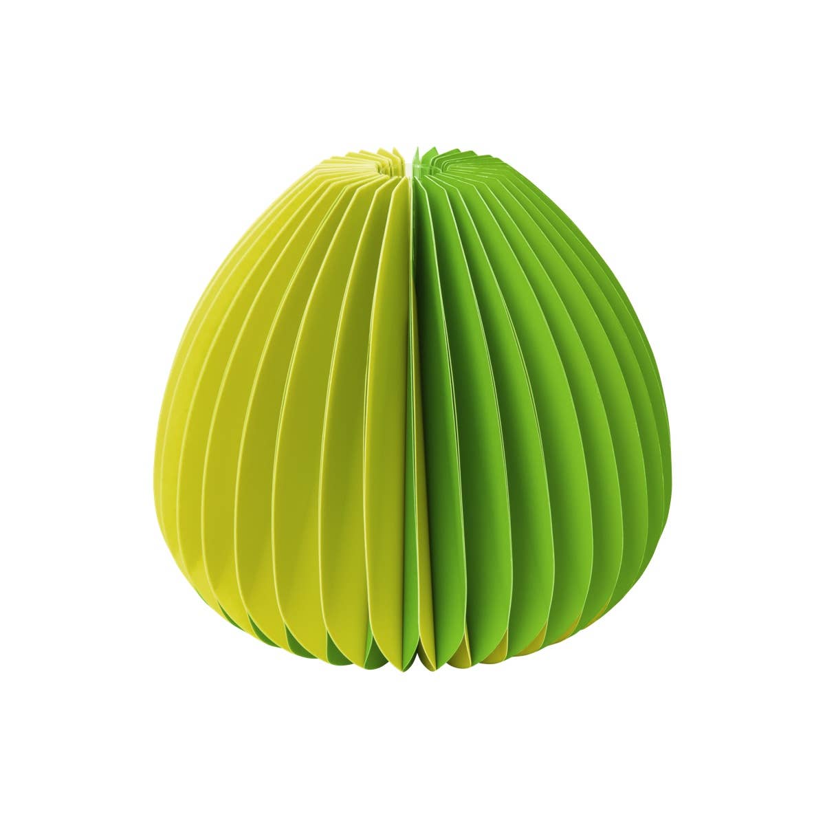 Paper vase 'Yuki' green
