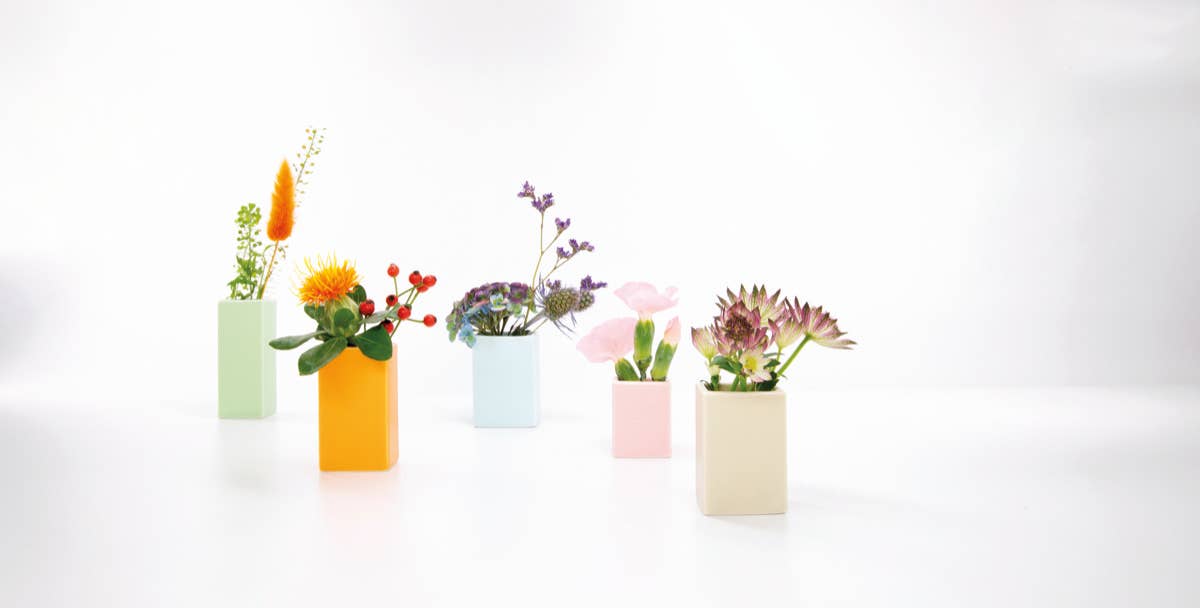 Mini vases, set of 5