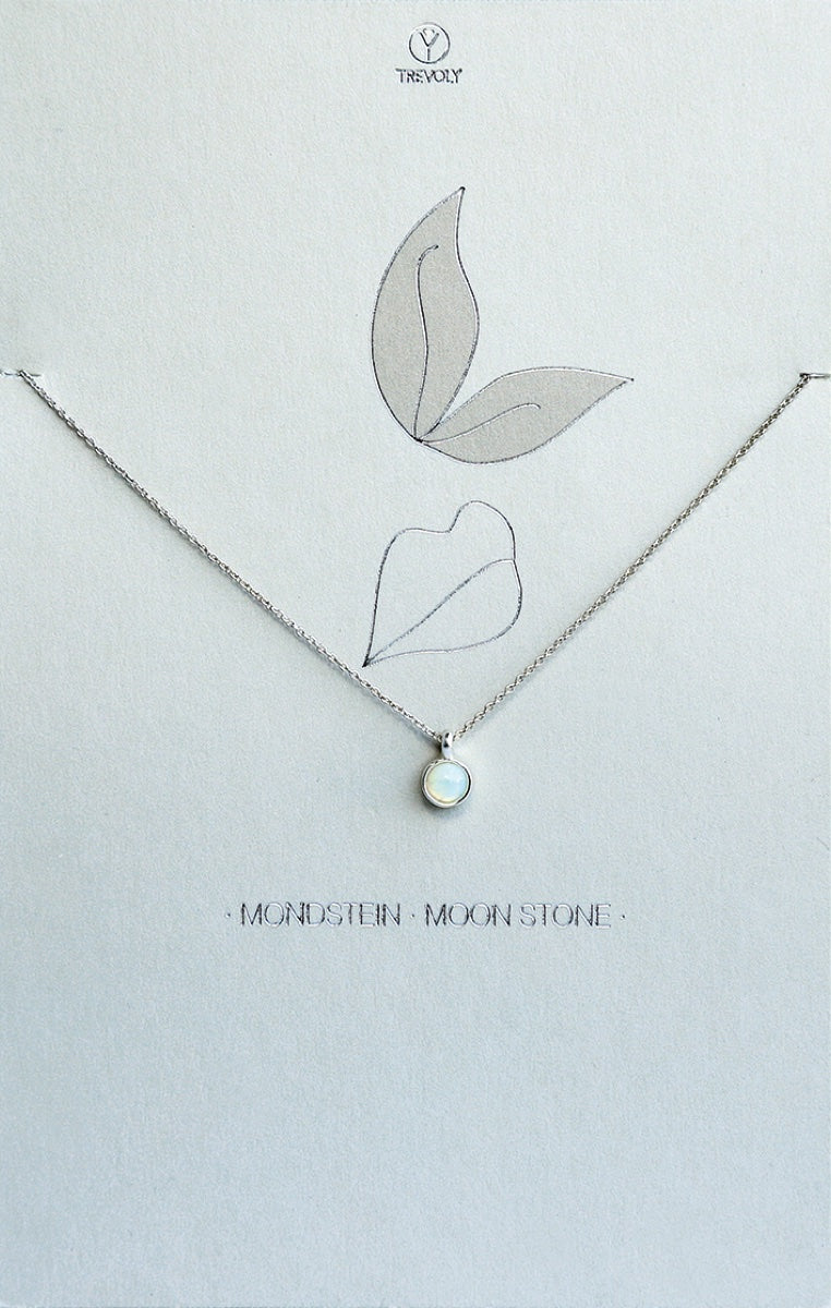 Necklaces Moonstone (silber)