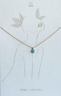 Necklaces Turquoise (gold)