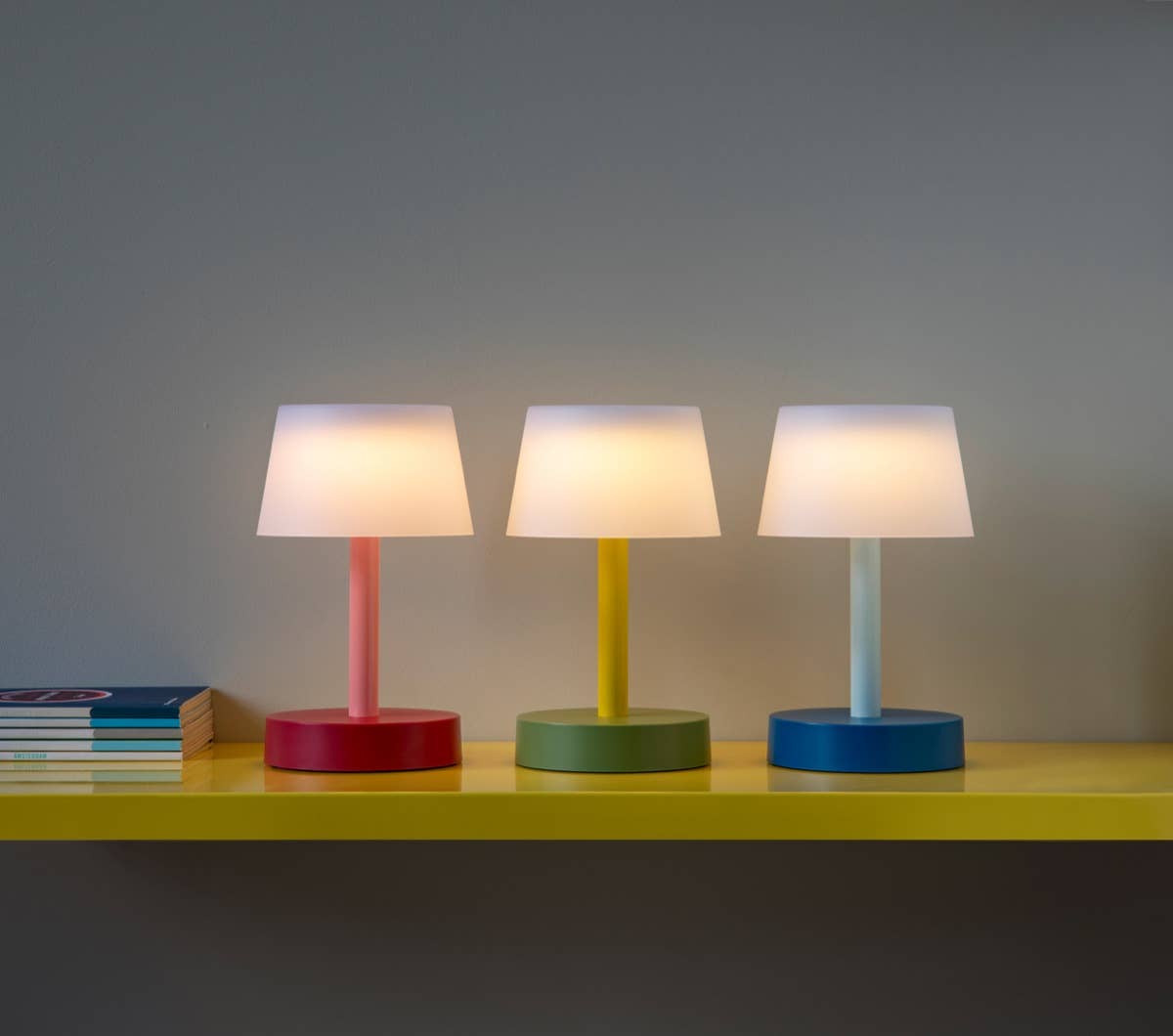 Table lamp Fritz 'coral'