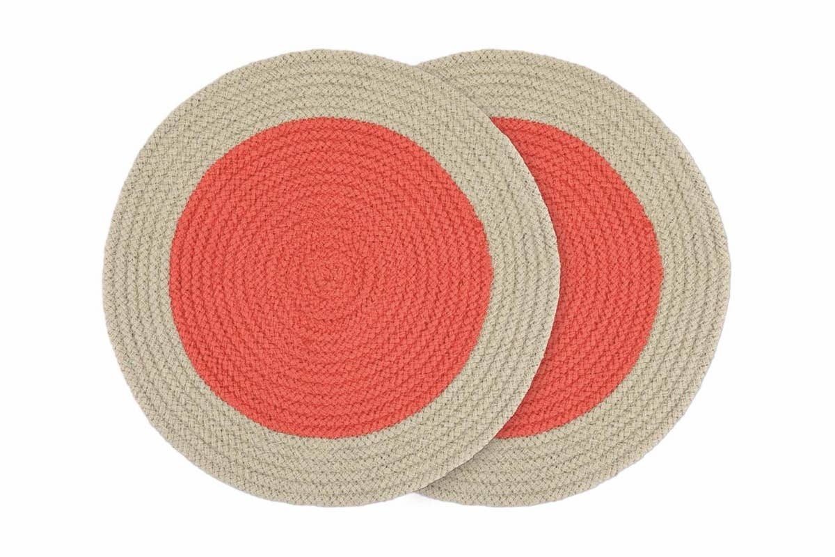 Placemats 'Raspberry', set of 2