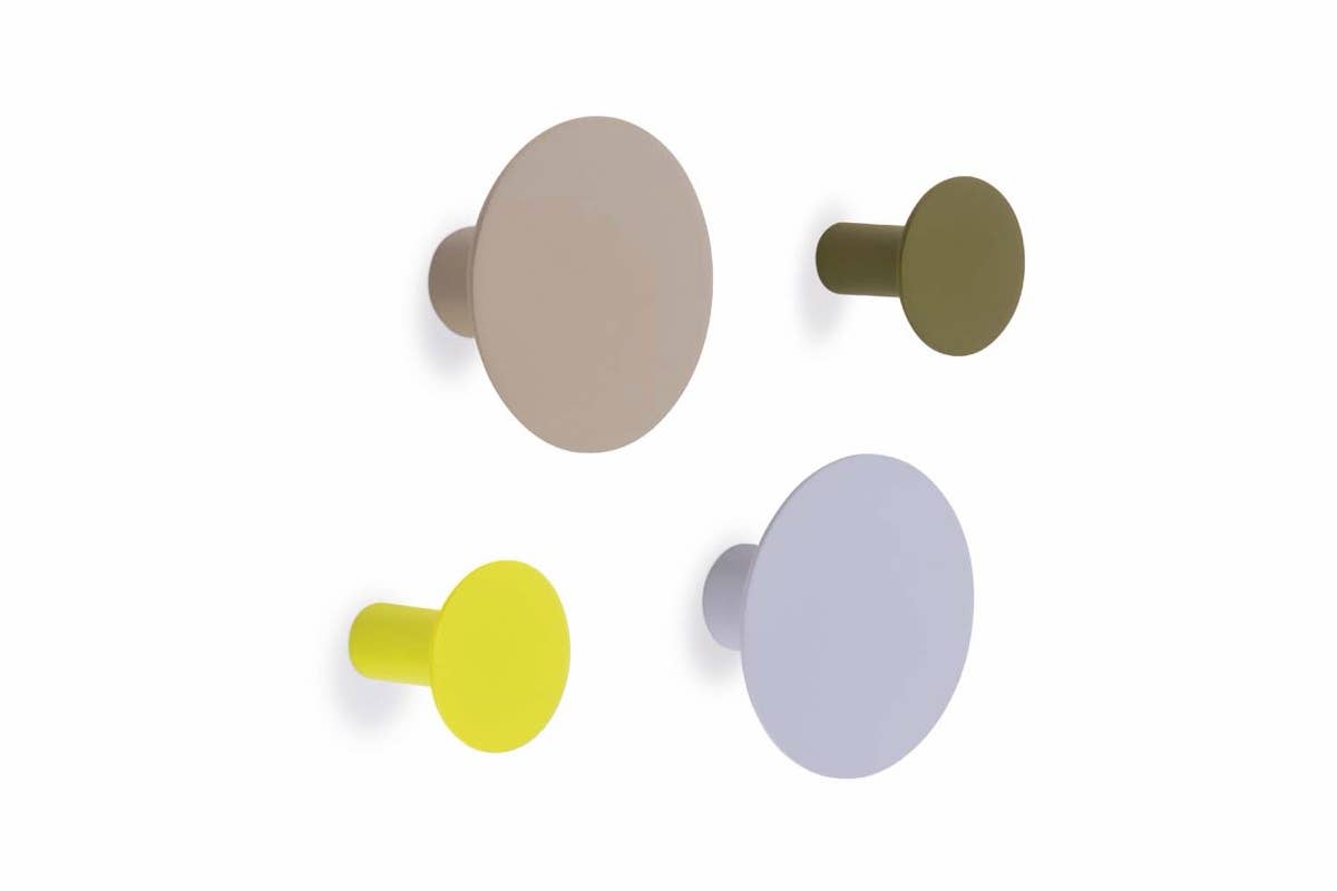 Wall hooks 'Tulip', set of 4
