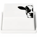 butter dish 1/4 cow