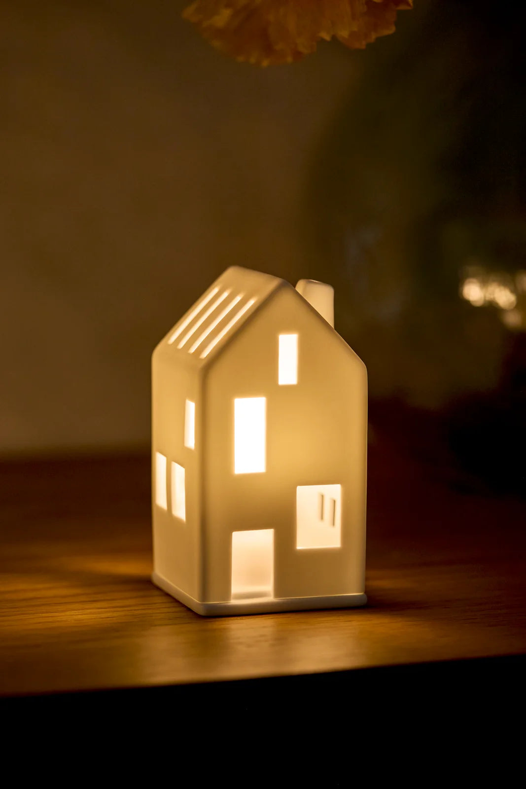 Mini light house residential house 6x6x11cm