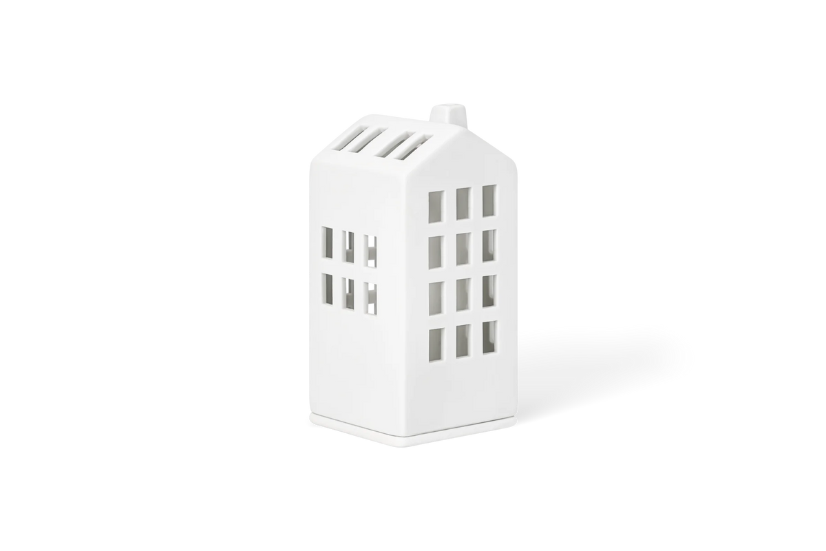 Mini light house town halle 6x6x12.5cm