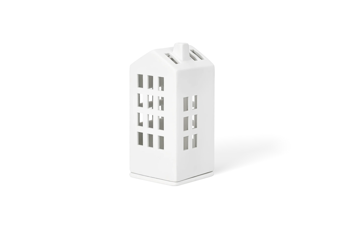 Mini light house town halle 6x6x12.5cm