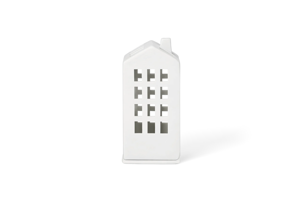 Mini light house town halle 6x6x12.5cm