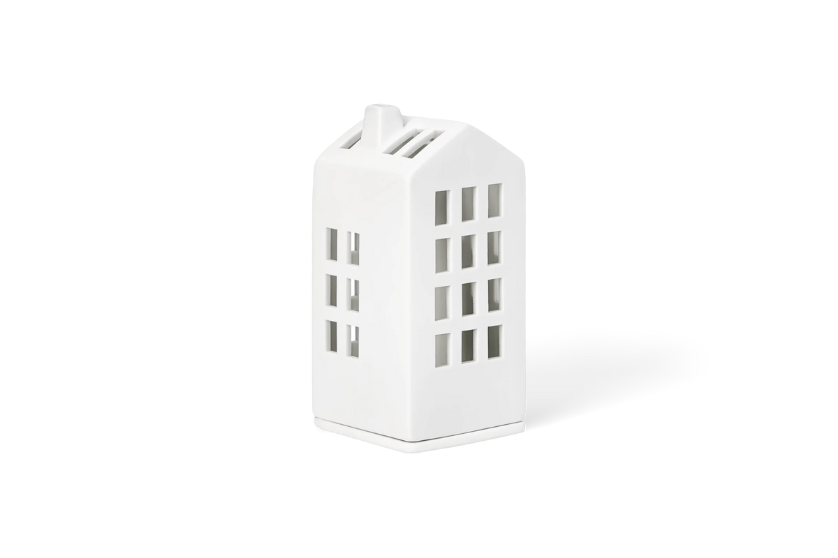 Mini light house town halle 6x6x12.5cm