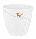 Poetry light fox. gold Diameter9.5cm Height.10cm