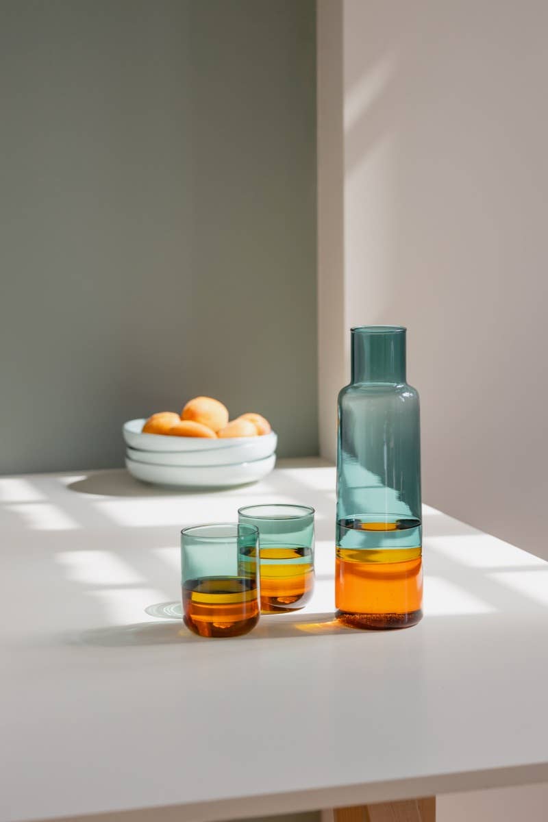 Glass carafe