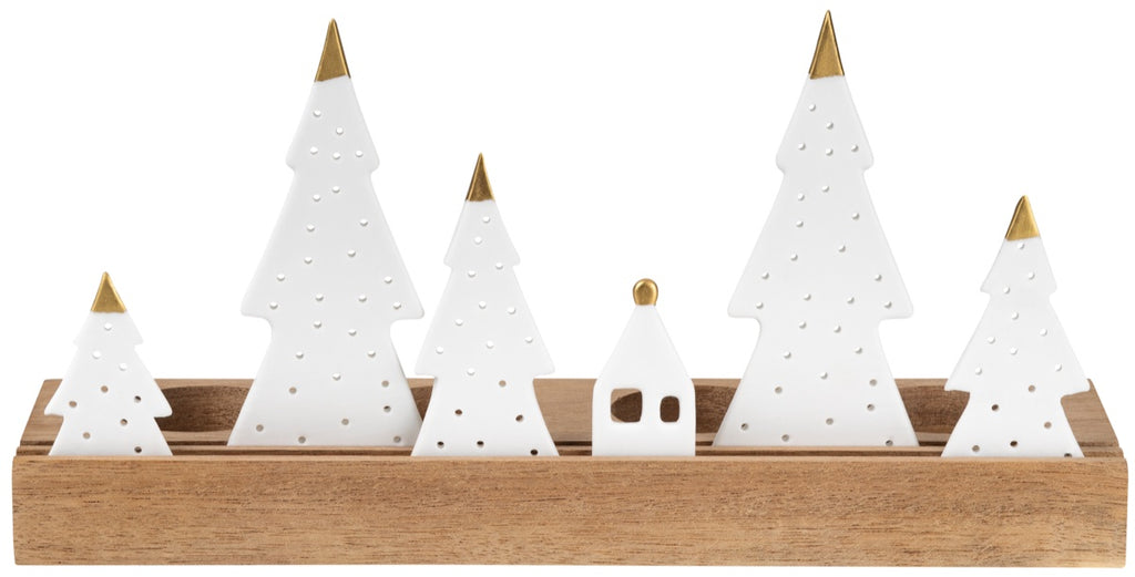 Light object firs 25x7x13cm