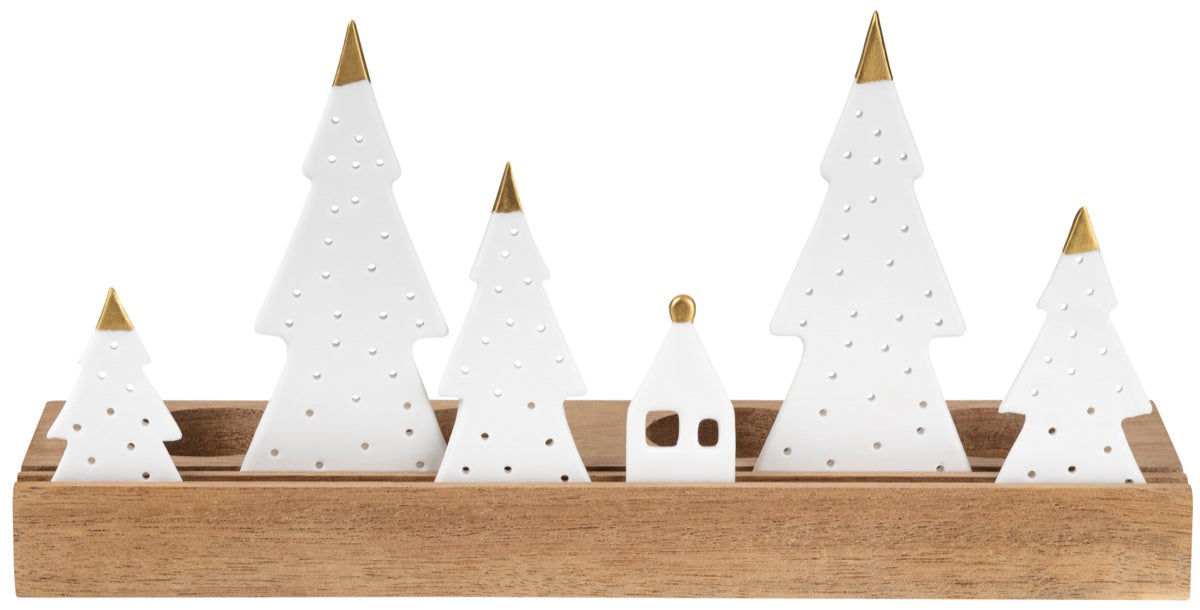Light object firs 25x7x13cm