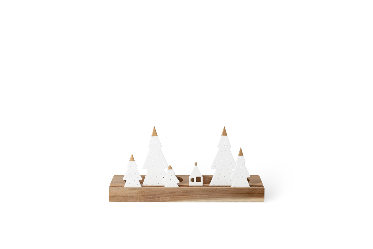 Light object firs 25x7x13cm