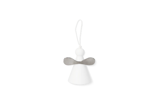 Bell Angel silver wings D.4.5cm H.6cm