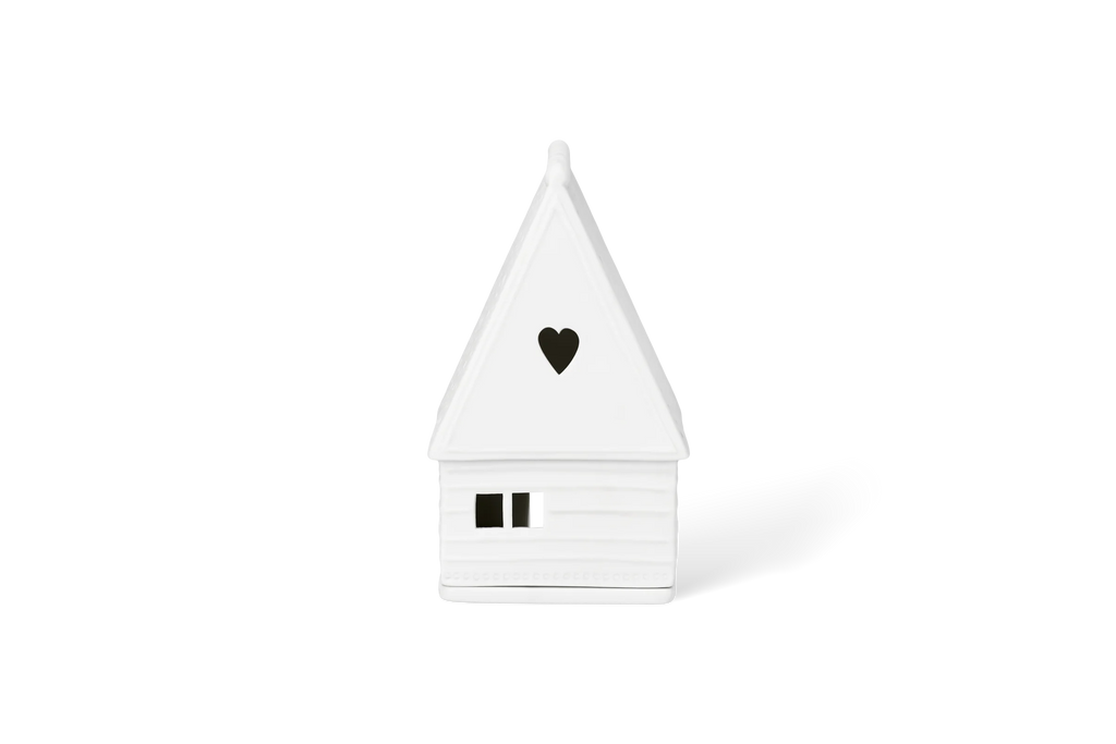 Gingerbread house heart 8x8x13.5cm