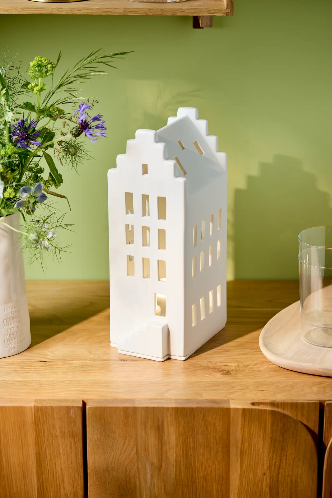 Large light house gable roof 11.5x15.5x31.5cm