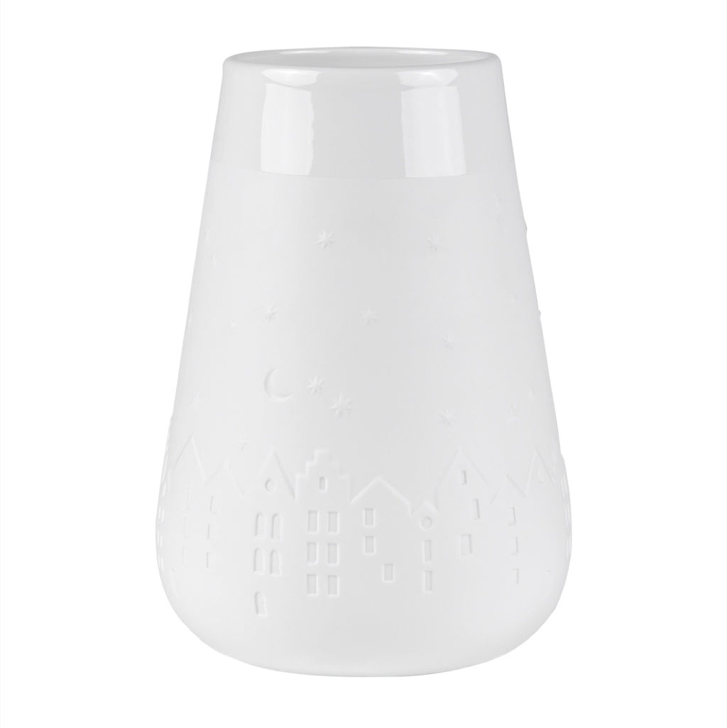 Poetry vase Wintertown D.14.2cm H.20.5cm