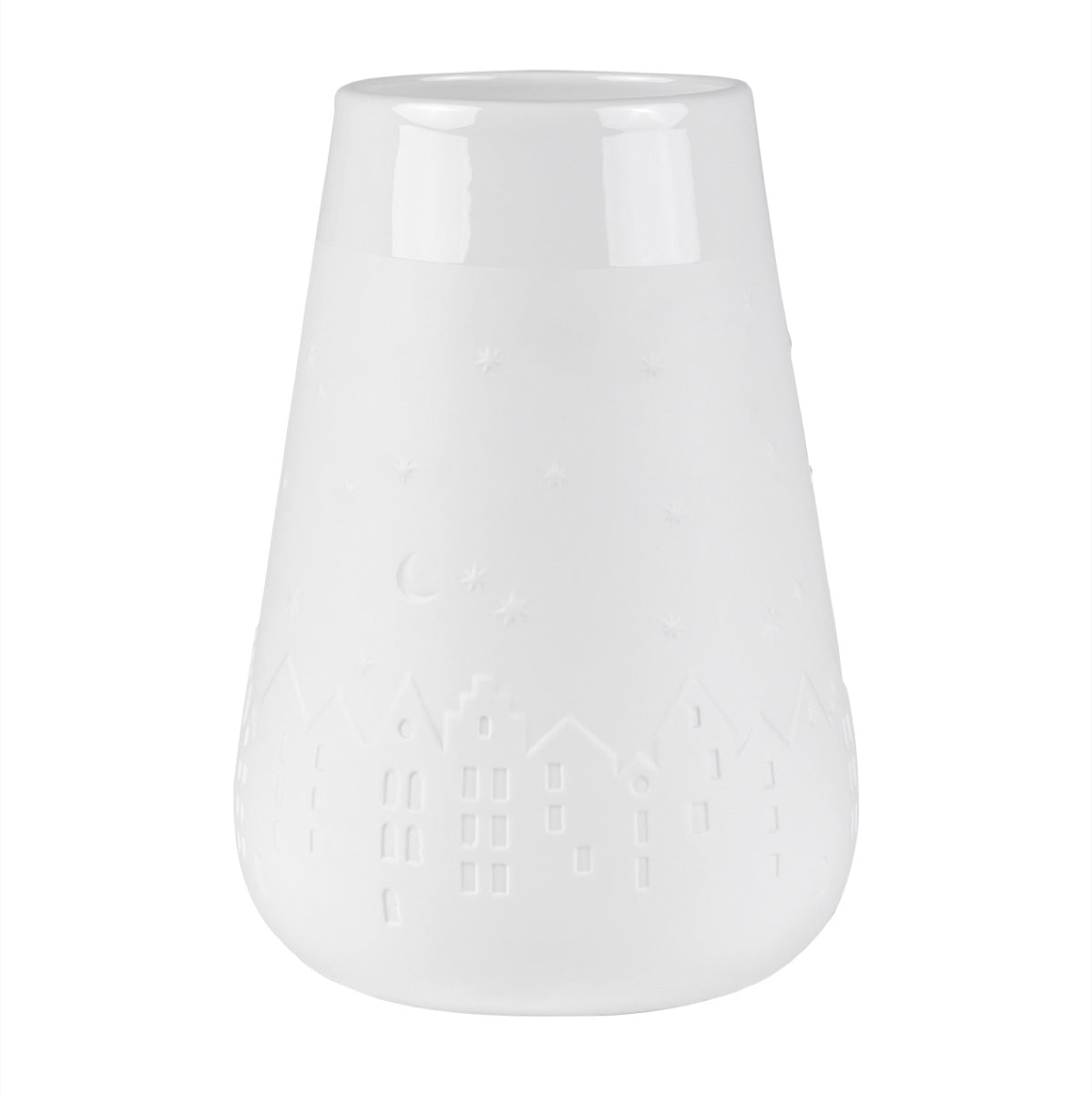 Poetry vase Wintertown D.14.2cm H.20.5cm