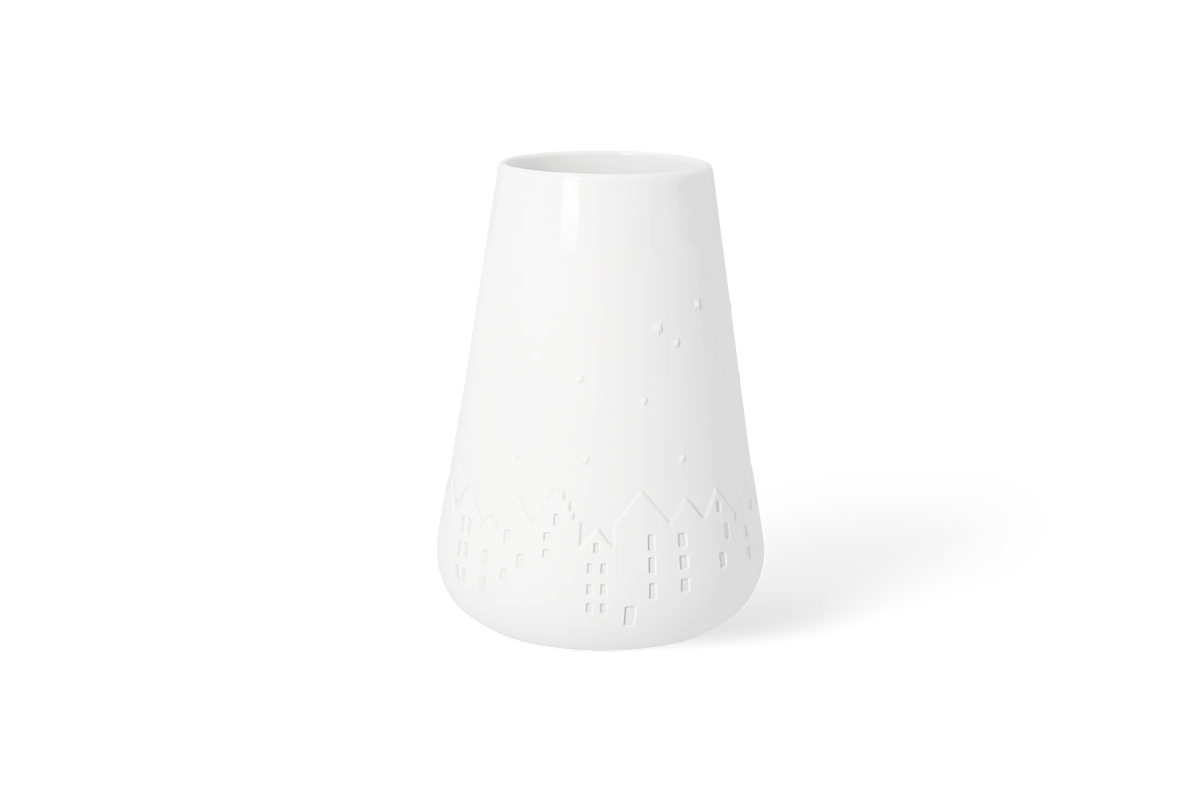 Poetry vase Wintertown D.14.2cm H.20.5cm