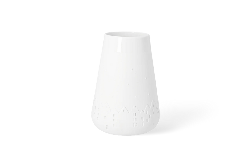 Poetry vase Wintertown D.14.2cm H.20.5cm
