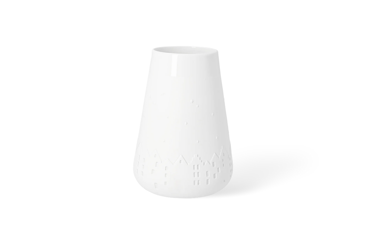 Poetry vase Wintertown D.14.2cm H.20.5cm