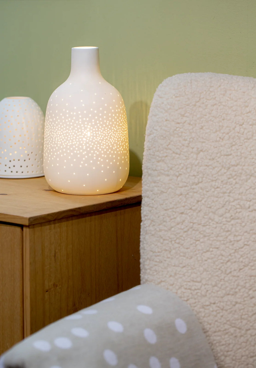 Lamp Dots D.16cm H.27cm.E14