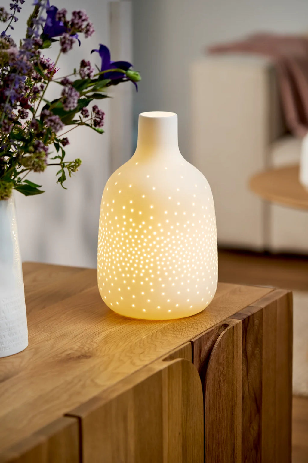 Lamp Dots D.16cm H.27cm.E14