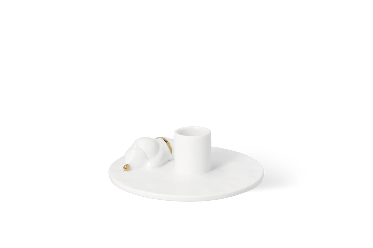 Santa Candle holder