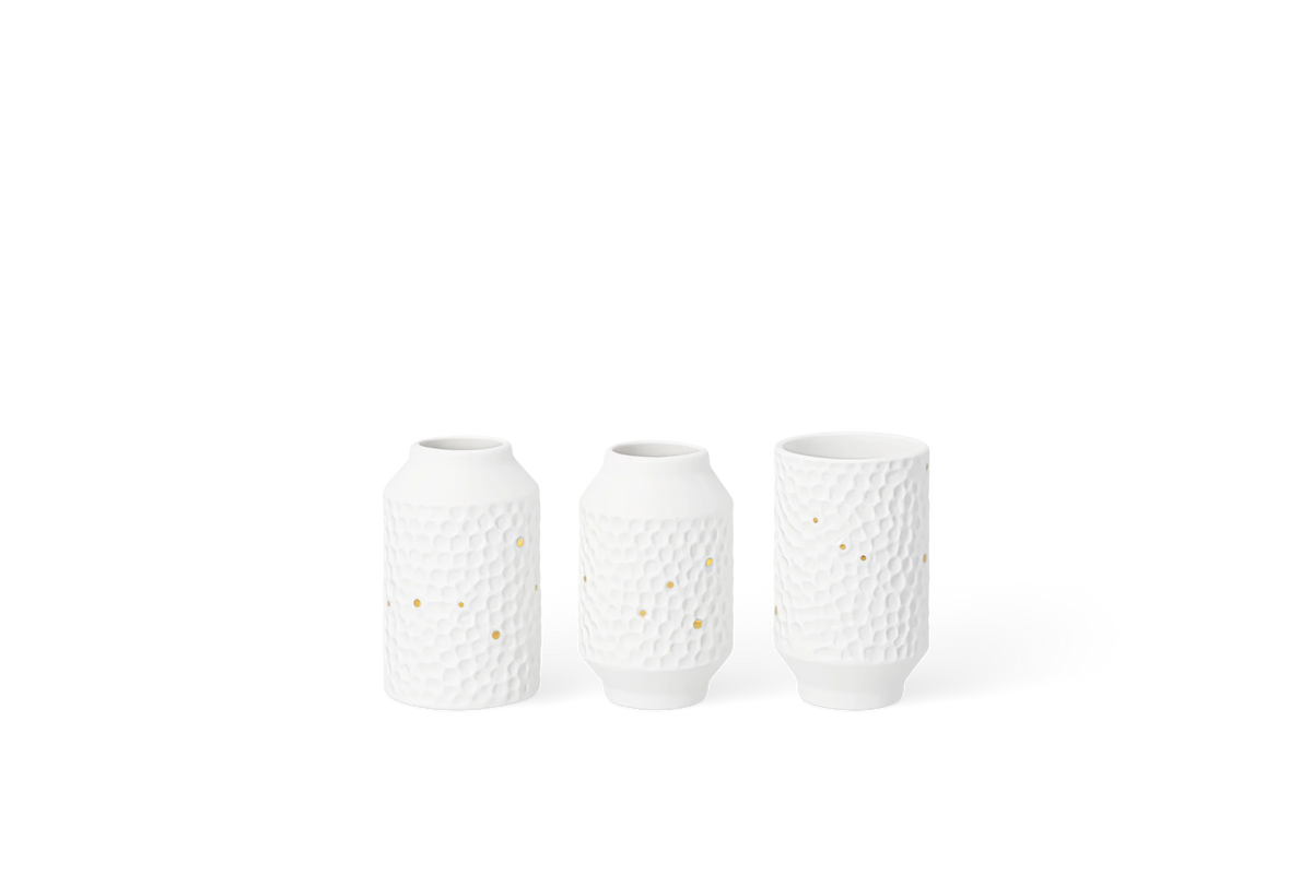 Constellations Set of 3 Vases