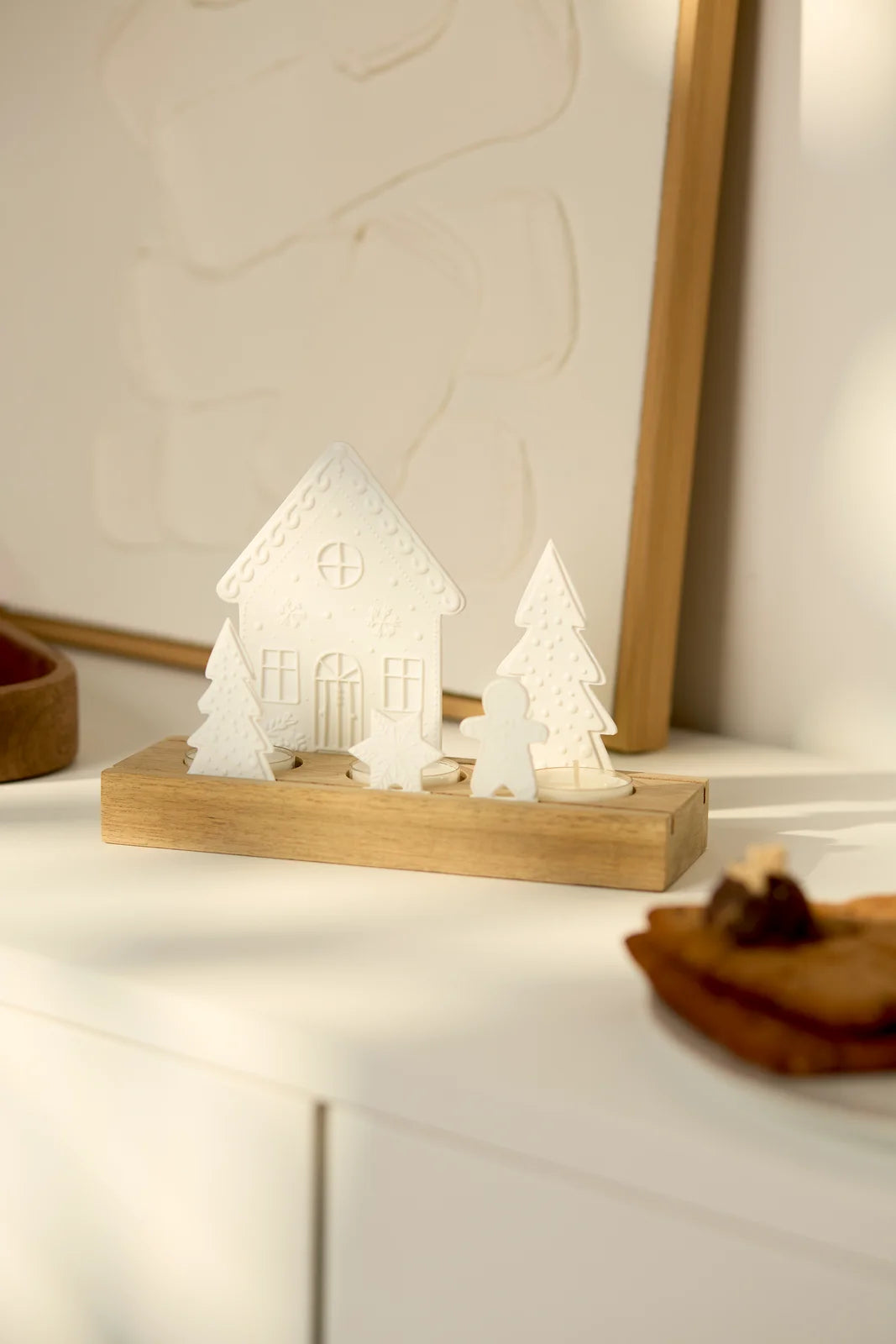 Light object - Gingerbread village