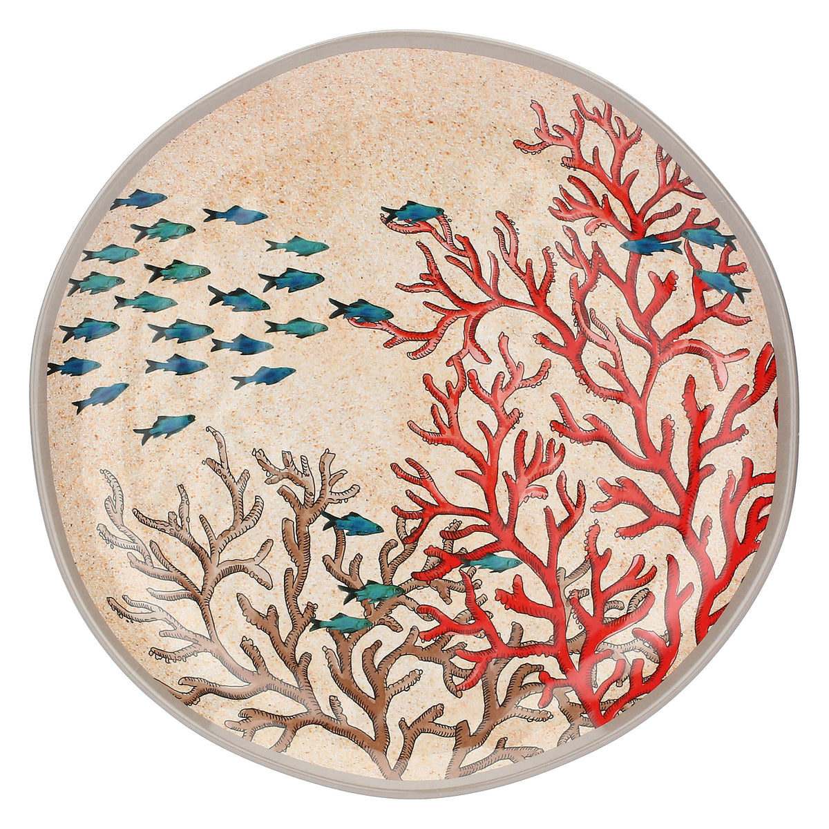 Sea Life Set 2 Dinner Plates 27 cm
