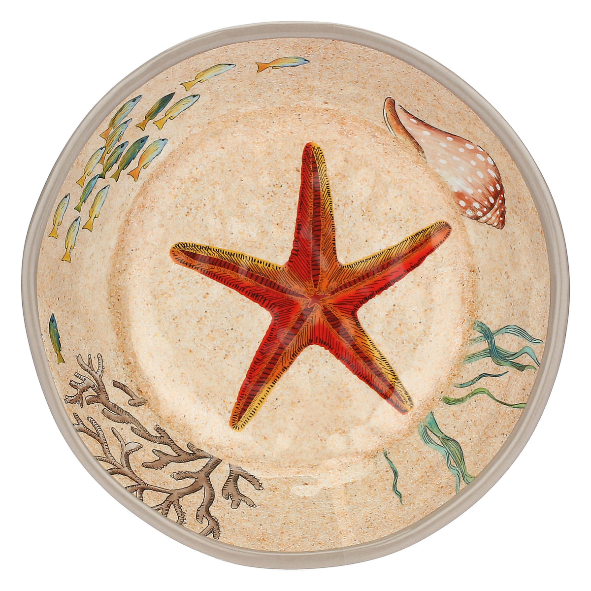 Sea Life Set 2 Soup Plates 19.5 cm