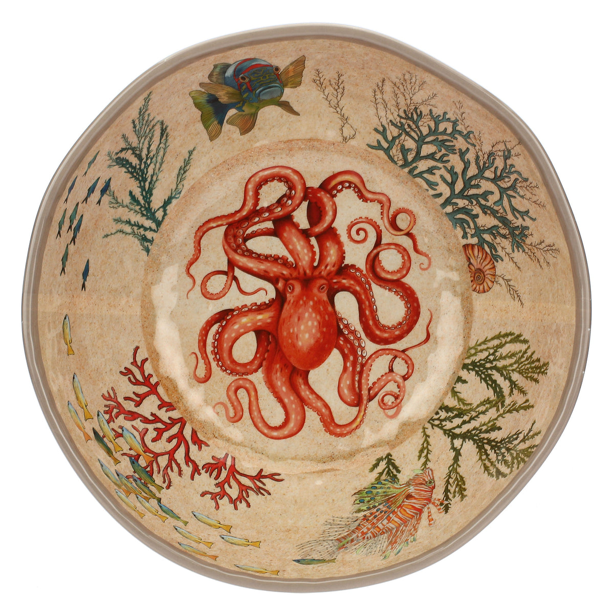 Sea Life Salad Bowl 36 cm