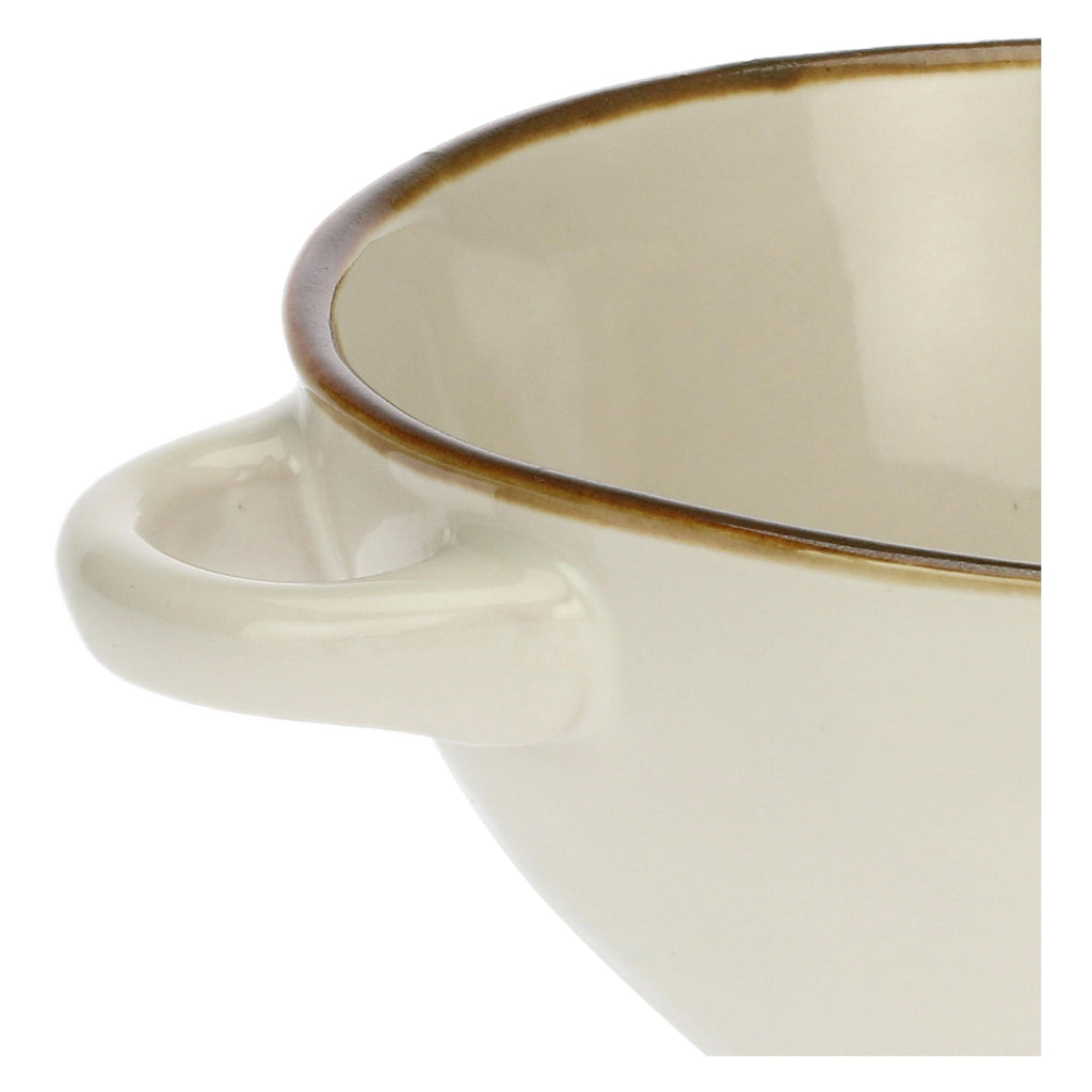 Concerto Ivory Soup Bowl With Handles