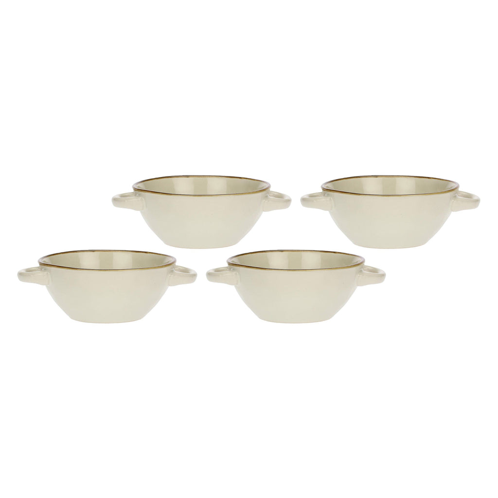 Concerto Ivory Soup Bowl With Handles