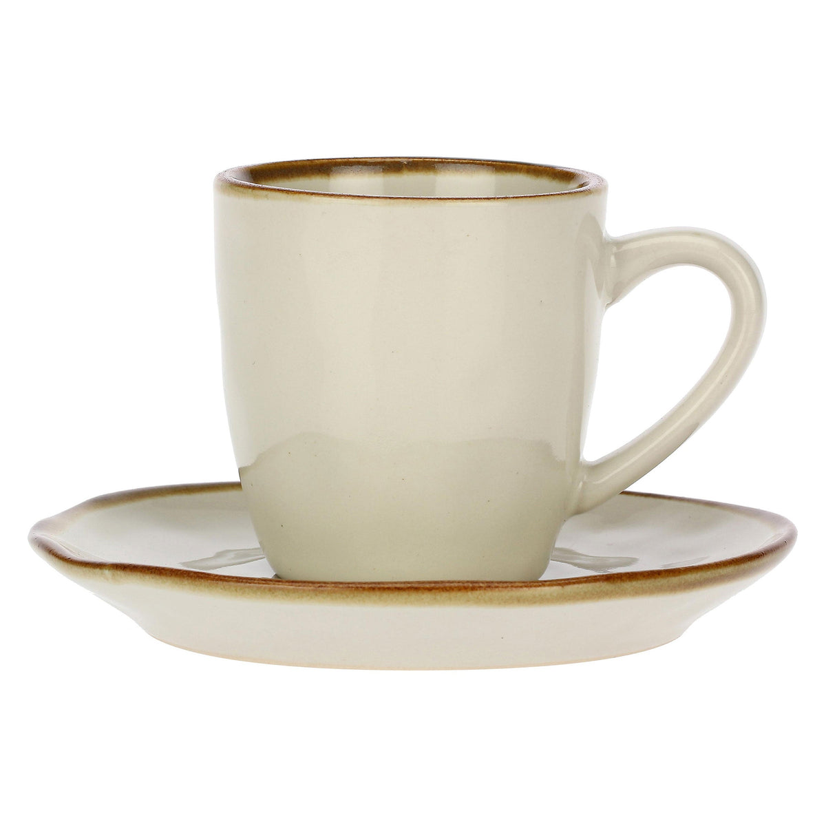 Concerto Ivory Coffee Cup & Saucer